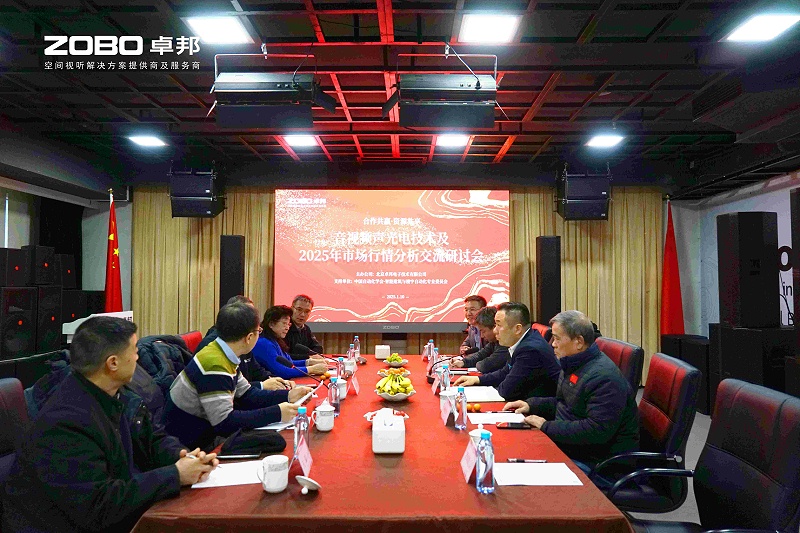 音视频声光电技术及2025年市场行情分析交流研讨会在ZOBO草莓视频软件免费下载圆满举办