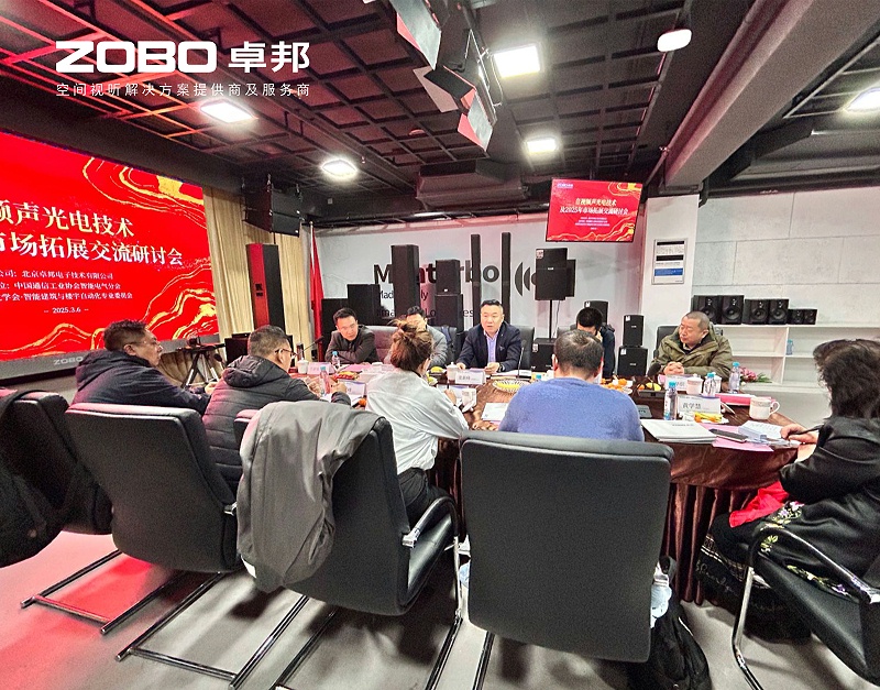 共筑智控新生态 | 2025音视频声光电技术融合与市场拓展研讨会在ZOBO草莓视频软件免费下载召开