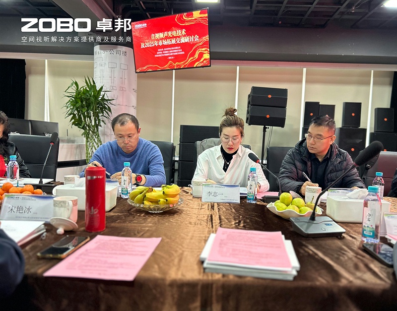 共筑智控新生态 | 2025音视频声光电技术融合与市场拓展研讨会在ZOBO草莓视频软件免费下载召开