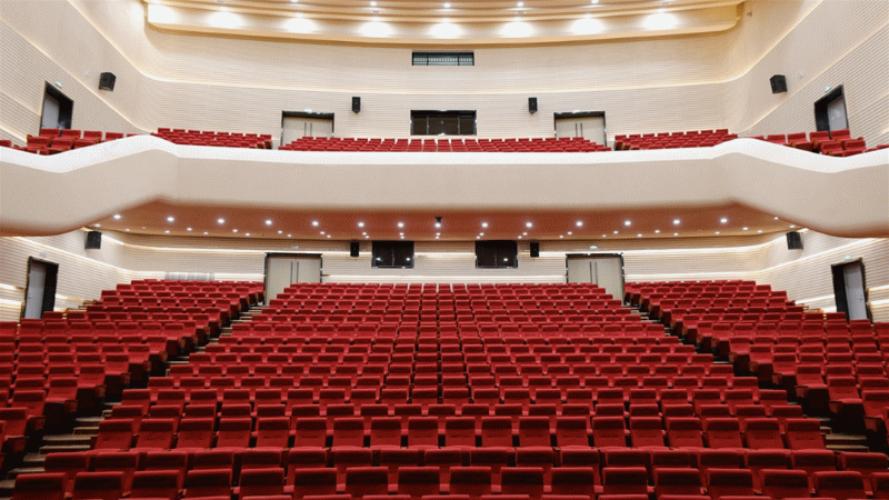 喜报!助力荣获年度建设工程鲁班奖丨PRS草莓视频污版在线观看品牌为沂水县市民文化艺术中心提供空间视听解决方案